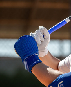 Unique Design Print Men's Training Baseball Batting Hand Guard 100% Soft Fabric Made Adjustable Wrist Softball Hand Guards - Product Image 3