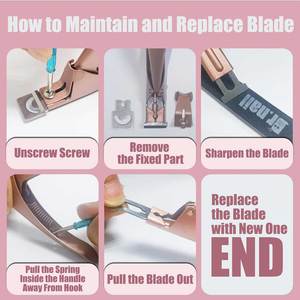 Coupe-ongles ergonomique en acier inoxydable coupe-lame incurvée pour un toilettage sans effort des doigts durable - Product Image 4