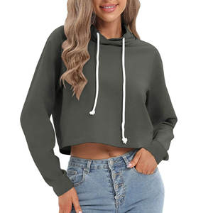 เสื้อสเวตเตอร์แบบสวมหัวมีฮู้ดของผู้หญิงสไตล์แฟชั่นแขนยาวแบบสั่งตัด - Product Image 3