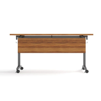 Table de formation pliable Table de salle de réunion Mobilier de bureau mobile Poste de travail