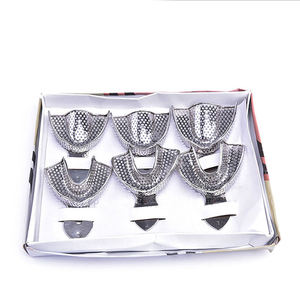 Plateaux d'empreinte dentaire manuels en acier inoxydable allemand légers et de haute qualité – Instruments et outils dentaires - Product Image 3