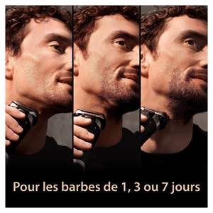 Afeitadora Eléctrica para Hombre con Sistema de Doble Cuchilla Resistente al Agua, Kit de Aseo MTI, Elementos de Limpieza para un Afeitado de Precisión, Kit de Cuidado Personal para Hombre - Product Image 4