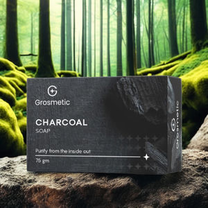 Meilleur savon biologique naturel charbon de bois nettoyage en profondeur cosmétiques pour la peau savon blanchissant pour le corps produits de soins de la peau - Product Image 1