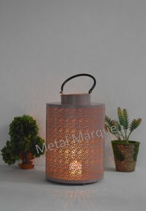 Vintage Moroccan Metal Hollow Indian Hand Crafted Lantern <b>Large</b> Home Decoration European <b>Tea</b> <b>Light</b> Candle for Home Decoration - Product Image 5