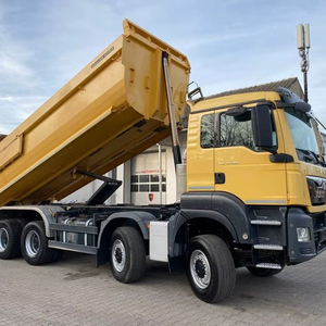 Camion à benne basculante MANN 2016 UTILISÉ 480HP 4x2 Euro 6 Camion hydraulique à transmission automatique avec d'excellentes caractéristiques - Product Image 1