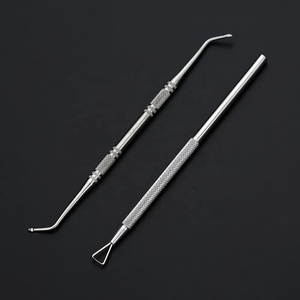 Multi Type <b>Nail</b> Art Tool Stainless Steel <b>Cleaner</b> With <b>Nail</b> Cleaning Tool <b>Nail</b> Polish Remover Tool Double Ended Pushers - Product Image 5