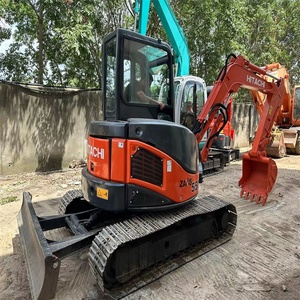 Excavatrice d'occasion à vendre, Hitachi ZX55 Mini 5,5 tonnes, mini-excavatrice hydraulique sur chenilles d'occasion, Zx35 Zx70, haute qualité - Product Image 4