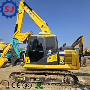 Excavadora Komatsu PC130 Usada |   Excavadora Hidráulica de 13 Toneladas |   Máquina de Construcción Original Japonesa en Venta - Product Image 1