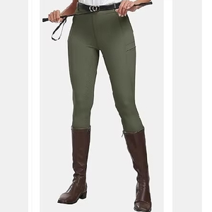 Leggings d'équitation personnalisés de haute qualité culottes d'équitation pour femmes pantalon de compression équestre taille haute Jodhpur et culottes - Product Image 1
