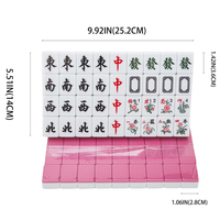 Machine à Mahjong Vente en gros Cartes spéciales Grandes tuiles Mahjong Mahjong mélamine magnétique entièrement automatique pour la maison