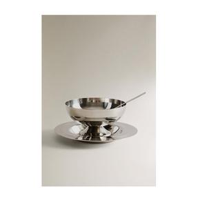 Modern Latest Design Stainless Steel Serving Dessert Ice Cream Cups Mini Glasses Round Footed Ice Cream Cups - Product Image 1