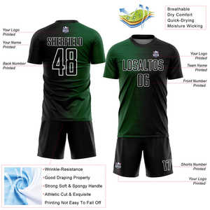 Conjuntos de uniformes de fútbol profesional para movimiento de precisión tela reductora de sudor soporte transpirable y paneles reforzados avanzados - Product Image 2