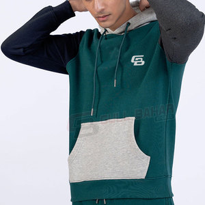 Combinaison de jogging décontractée et confortable pour hommes avec pantalon à taille élastique et pull à capuche en tissu doux pour l'hiver - Product Image 6