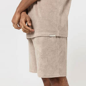 ชุดเสื้อยืดสำหรับผู้ชายแบบสั้นและเสื้อเชิ้ตลำลองระบายอากาศได้ดีสำหรับฤดูร้อนผลิตตามสั่ง - Product Image 6