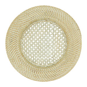 Vente en gros d'assiettes en jonc de mer faites à la main naturelles légères napperons de table rustiques décoratifs pour la décoration de mariage - Product Image 6