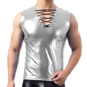 Vente en gros débardeur de sport pour hommes, gilet de Fitness musculaire, sport pour hommes, débardeur respirant de haute qualité, sans manches, Slim Fit - Product Image 6