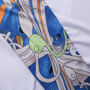 Nouveau style unisexe Rash Guard meilleure vente respirant Spandex/Polyester manches complètes Logo personnalisé Concevez votre propre position avant - Product Image 6