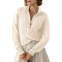 Pull à capuche zippé pour femme en tissu respirant au crochet, col boutonné, séchage rapide, modèle BD