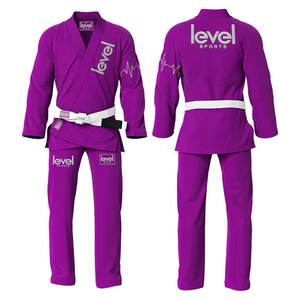 2025 venta al por mayor Jiu Jitsu BJJ Kimono conjuntos de uniformes 100% algodón logotipo personalizado entrenamiento de artes marciales Unisex - Product Image 6