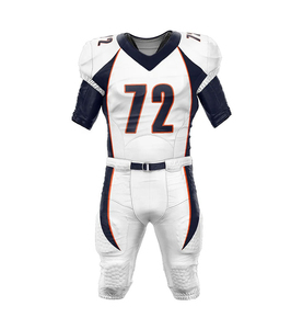 2025 haute qualité haute qualité séchage rapide Football américain uniforme respirant vêtements de sport ensemble meilleur uniforme sublimé - Product Image 1