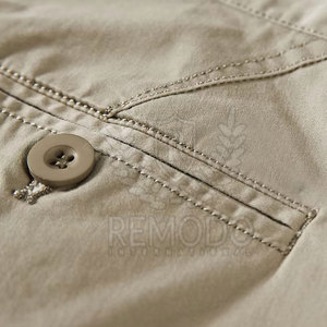 กางเกงขาสั้นผ้าชิโนสำหรับผู้ชายกางเกงขาสั้นผ้าชิโน่ Shorts2025น้ำหนักเบาดีไซน์ล่าสุด - Product Image 5