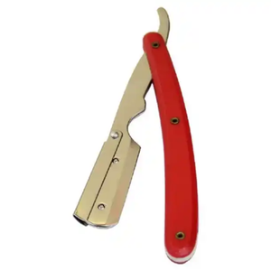 Rasoirs à cheveux pour barbier, rasoirs pliants à long manche en aluminium, rasoirs à barbe pour le soin des hommes, rasoirs de barbier - Product Image 4