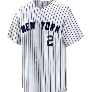 Maillot de Baseball respirant pour hommes Vêtements de sport confortables Chemise brodée à séchage rapide Uniforme de compétition Haut unisexe à manches courtes - Product Image 1