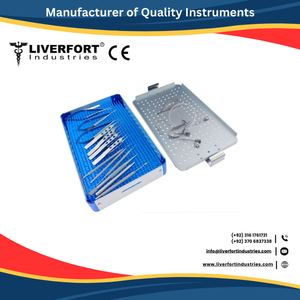 High Quality Ophthalmic Micro Eye Cataract Surgery 21 Pcs Suture Kit German Stainless Steel Reusable Surgical Instruments CE - Product Image 6