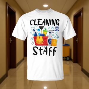 Camiseta para el personal de limpieza, para el equipo de limpieza, orgulloso equipo de limpieza - Product Image 3