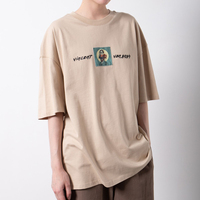 Kaos Wanita Bordir Sablon Kualitas Tinggi Grosir 2022 Desain Premium Custom Hip Hop 100% Katun Kasual
