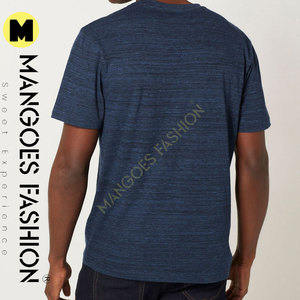 T-shirt formel homme en polyester/coton, le plus vendu, avec logo imprimé sur le devant, OEM, vente en gros, t-shirt lourd délavé et écologique - Product Image 2