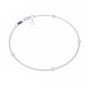 Fabulous 18K <b>Gold</b> Lab Grown Diamond Bracelet & <b>Bangle</b> - Product Image 6