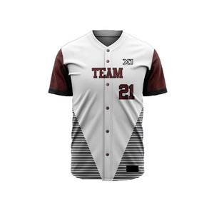 Uniformes de béisbol del último diseño de encargo de los servicios del OEM/uniformes del béisbol de la ropa deportiva de los precios al por mayor - Product Image 3