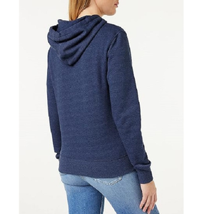 Custom Design Solid <b>Blue</b> Color Casual <b>Hoodies</b> & Sweatshirts Comfortable Stylish <b>for</b> Autumn & Winter with Front Logo - Product Image 6