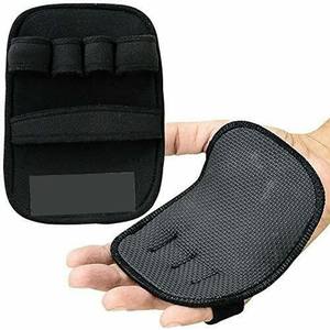 Prix de gros Power Gym Handgrip Pads antidérapant en caoutchouc naturel et PVC entraînement d'haltérophilie taille confortable sécurité - Product Image 2