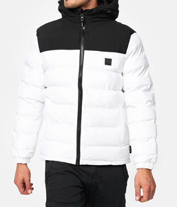 เสื้อแจ็คเก็ตกันลมผ้าแคนวาสสั่งทำขายส่งสำหรับผู้ชาย คอจีน มีฮู้ด เหมาะสำหรับฤดูหนาว สไตล์สตรีทแวร์ - Product Image 3