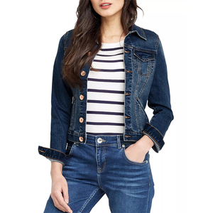 <b>Cheap</b> Price Women's Denim <b>Jackets</b> High Quality Women Plus Size <b>Winter</b> Jeans <b>Jackets</b> Woman Fashion Denim <b>Jackets</b> - Product Image 2