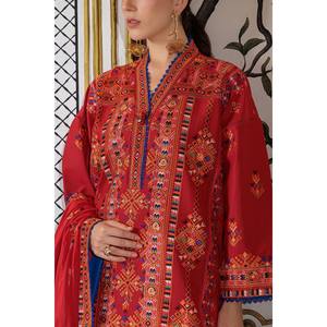 Traje de 3 Piezas Bordado para Mujer con Bordes CL-52449 - Product Image 2