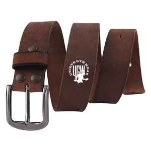 Cinturón informal de alta calidad para hombre, logotipo personalizado, cuero genuino de lujo con hebilla de acero, cinturón de cuero de lujo personalizado - Product Image 2