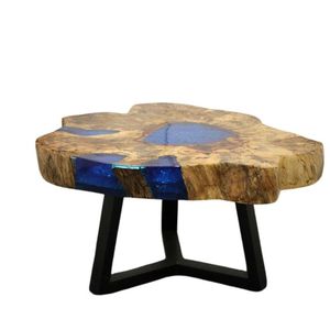 OVERALL BRINGING and WOOD Best Quality Luxury Home Furniture Solid Walnut Wood Restaurant Dining Coffee River Kitchen Epoxy - Product Image 4