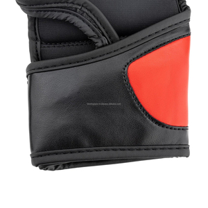 Gants de MMA DWELT GEARS en cuir respirant et léger, conçus sur mesure, pour l'entraînement et le sparring, avec fermeture auto-agrippante, logo personnalisé, équipement OEM. - Product Image 6