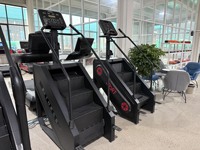 BN Appareil de fitness commercial à faible bruit, vitesse réglable, main courante sécurisée, simulateur d'escalade pour entraînement en salle de sport