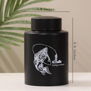 Urnes moyennes en acier inoxydable pour cendres humaines Urnes moyennes pour cendres Urnes de crémation pour adultes, hommes, femmes Taille personnalisée - Product Image 4