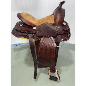 Silla de Montar Estilo Australiano Hecha en India, Cuero de Búfalo Vacuno Puro, Asiento de Silla de Montar Personalizado, Alfombras para Caballos Absorbentes de Sudor - Product Image 6