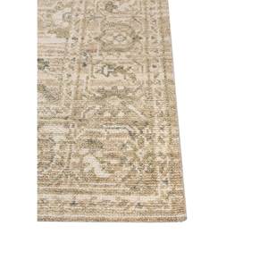 Viscaya Beige <b>Brown</b> <b>Wool</b> Hand Knotted Rugs Medallion Rectangle Puzzle for Home Car for Living Hallway Entryway-PKWL-1117 - Product Image 4