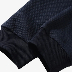 2025 hommes de haute qualité coupe régulière épais confortable élégant décontracté hiver à capuche 100% coton unisexe brodé Streetwear - Product Image 5