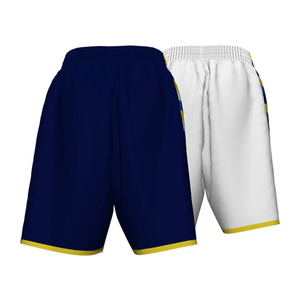 2025 Best-seller Short en polyester décontracté pour hommes Taille élastique Style de rue haute pour la course à pied Sport et Baseball Motif solide - Product Image 3