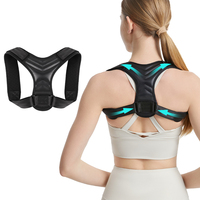 SHIWEI-5531# Ceinture de Soutien Dorsal de Correction de Posture en Gros, Orthèse Épaule Lombaire, Soutien de la Colonne Vertébrale, Ceinture Correctrice de Posture Réglable