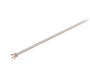 Pulsera Geométrica con Corte Princesa y Diamantes Cultivados en Laboratorio de 1.25 Ct F-G VS en Platino, Regalo de Aniversario de Bodas para Ella - Product Image 2