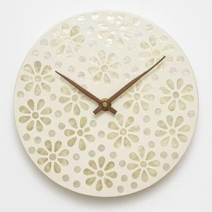 Luxury mosaic <b>wall</b> <b>clock</b> cheapest price mother of pearl hanging <b>clocks</b> with pearls inlay clockface - Product Image 1